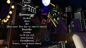 Catgirl craves cock and gets creampied before fireworks?