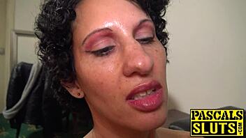 mature subslut red rose teases pascal with wet cunt