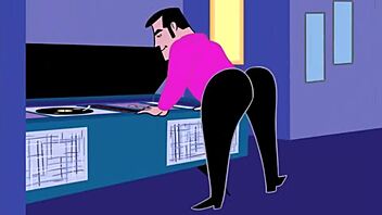 why does this gay cartoon party turn into wild sex?