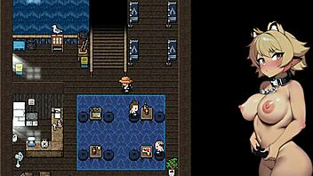 Confronting sea devil in hentai fishing play two