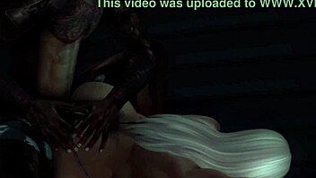 Tour Bus Slut in Second Life Takes Big Black Cock Outdoors!