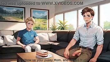 Hey, wanna see Latina stepmom with two teen boys?