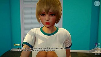 Full gameplay of My Bully Is My Lover part 13 with busty asian milf