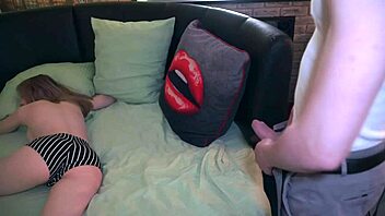 its time for some cappuccino interracial lesbian sex with two teen 18+ies licking each others asses