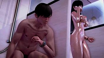 Check out Kayane Tendo's nude scenes in Waifu Academy