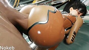 Eve Stellar Blade Hentai Blowjob Compilation in 3D