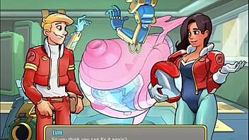 let's play space rescue and fix lune's sauna