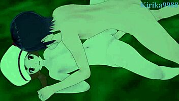 Bea Saito and Lyra Kotone engage in INTENSE SEX in this Pokemon hentai adventure.