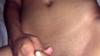 After the party, she gives a sloppy blowjob to her latina friend