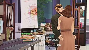 Peggy and Steve explore naughty 3D hentai adventures in this preview.