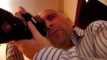 Young pornstar's shaved anal casting