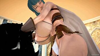 Demon King Battles Warrior in 3D Hentai Adventure.