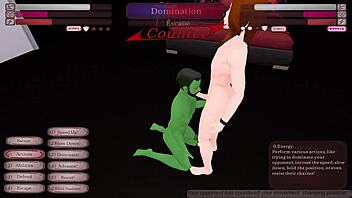 in kinky fight club, gorok battles aven with anal sex and monster cock