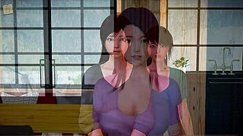 Oh Wow, Watch This Brunette Milf With Big Tits And Ass In My New Family 469 Cartoon!