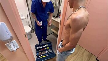 The Building Technician in a Brazilian Gay Fetish Story