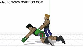 little macs adventure in the game with gay characters exploring