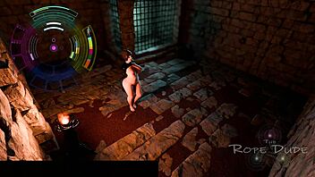 Mei’s corruption unfolds in frustrating 3D cartoon bondage with gagging intensity.