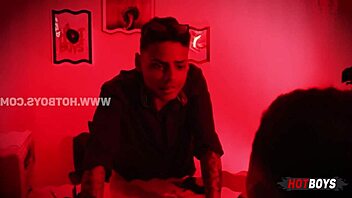 Young stud fiercely fucks boss in anal action!