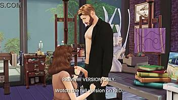 Peggy and Steve explore naughty 3D hentai adventures in this preview.