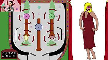 Explore a sexy pinball game from itch io platform