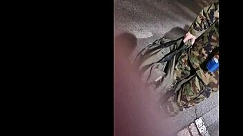 straight military recruit seduced