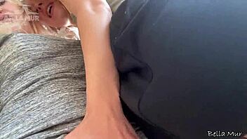 Getting naughty outdoors with my tattooed classmate in playful mood