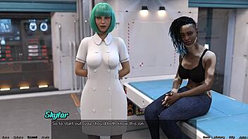 Stranded in Space 62: Hot Doctor Rejects Teen in 3D Cartoon