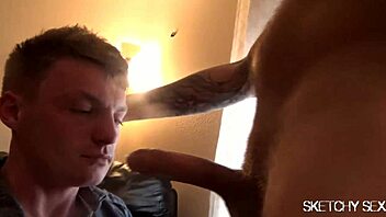 Cock To Ass: Gay Anal Fucking With Cum On Ass.