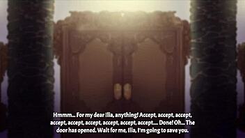 Rough monster creampie in hentai mansion with huge cock