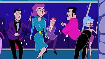 why does this gay cartoon party turn into wild sex?