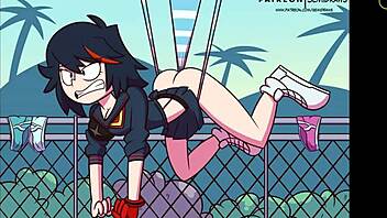 cartoon girl wedgie compilation 2, so funny