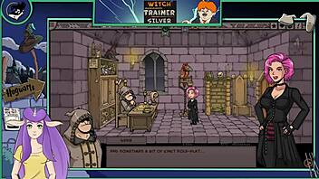 Witch Trainer Silver Part 3: Big Tits and Monster Encounters