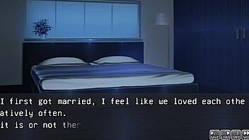 In this NTR hentai game, a wife hides her video but gets creampied by asian men in part 1 with english subs.