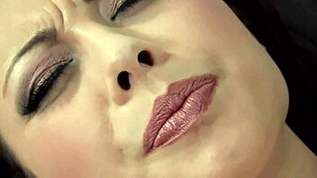 Karmella Masturbates In Sheer Thigh High Stockings