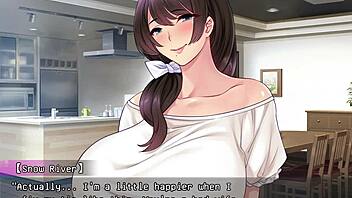 In this NTR hentai game, a wife hides her video but gets creampied by asian men in part 1 with english subs.