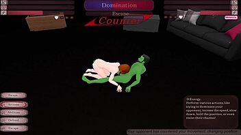 in kinky fight club, gorok battles aven with anal sex and monster cock