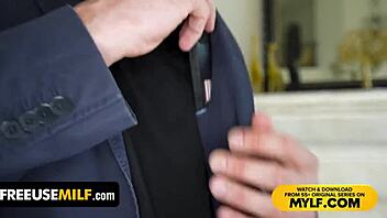 Lonely redhead milf Linzee Ryder craves sucking and fucking a big cock hard