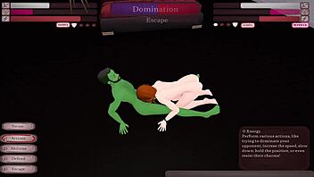 in kinky fight club, gorok battles aven with anal sex and monster cock