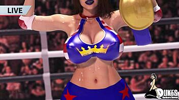 Angry wrestler and christian get fucked hard like whores