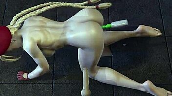 Cammy’s all holes penetration in 3D porn video