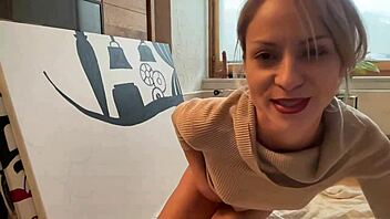 painting my studio with creative art vibes today.