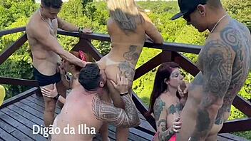Orgia Ao Ar Livre Com As Mais Safadas Do Xvideos