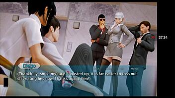 Crazy Anime Waifu Gets Mad In Hentai Academy