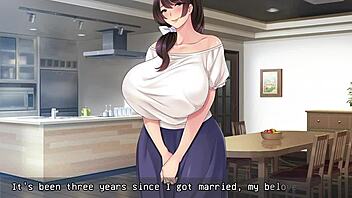 In this NTR hentai game, a wife hides her video but gets creampied by asian men in part 1 with english subs.