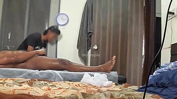 Two big black cocks screwing wet pussy girl in local home