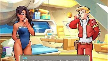 let's play space rescue and fix lune's sauna