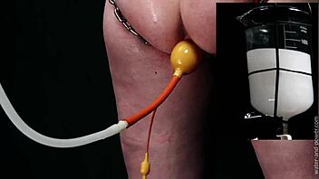 Sparkle faces intense struggles in part 3 of bound enema challenge