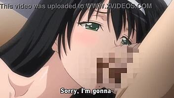 Anime slut gets anal banged in group scene.
