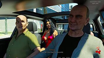 Anna's exciting adventure continues in catwalk playthrough ep 54 on the balcony