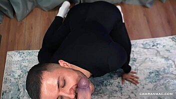 Gay Guy Attempts To Stretch His Throat With Dildo Toys